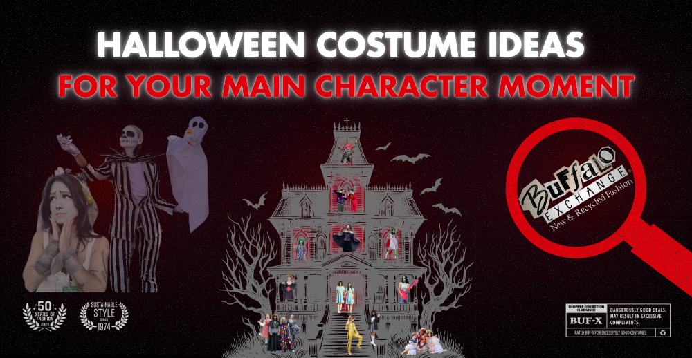 Halloween Costume Ideas for Your Main Character Moment Buffalo Exchange New & Recycled Fashion